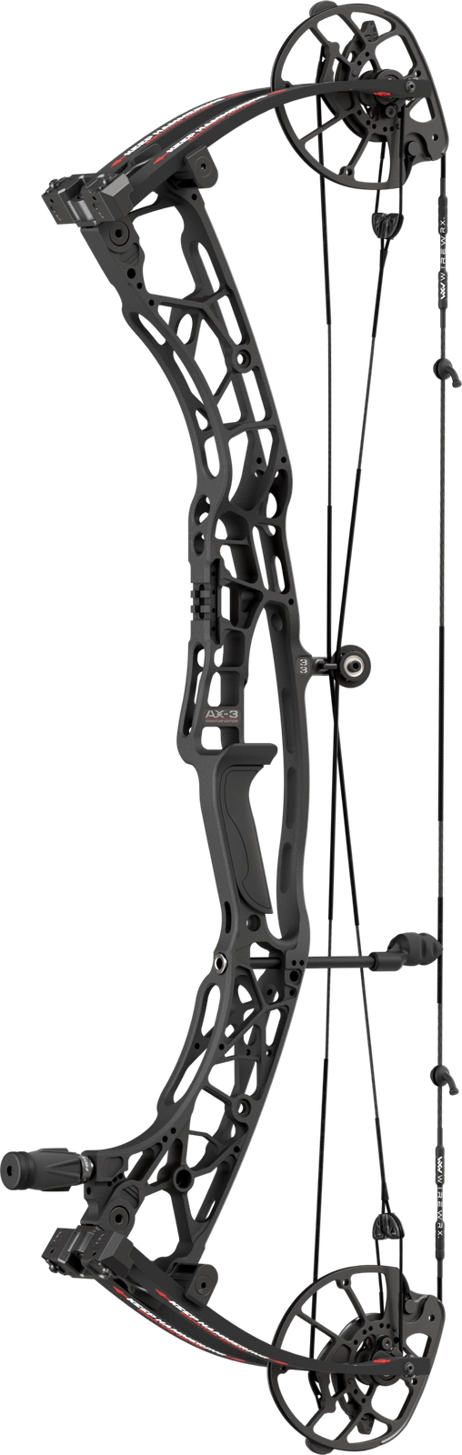 Hoyt Alpha AX-3 33 Hunting Compound Bow - Keep Hammering Blackout
