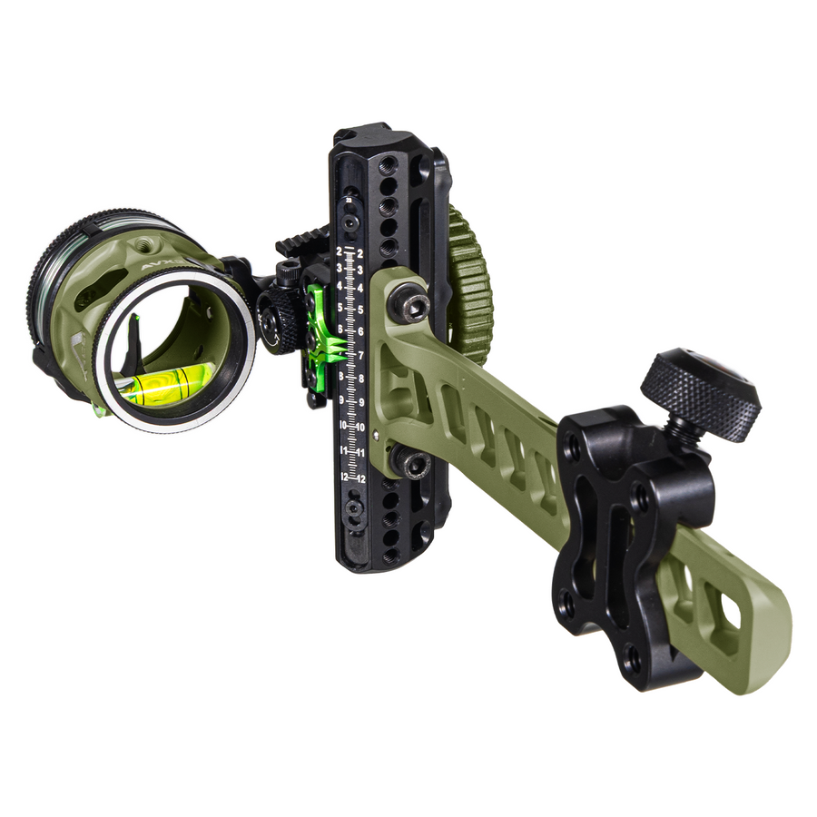 Axcel Driver Hunting Sight - Single Pin .019 - Dovetail - Evergreen