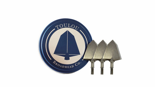 Coated Toulou Broadhead TB125-R with front profile