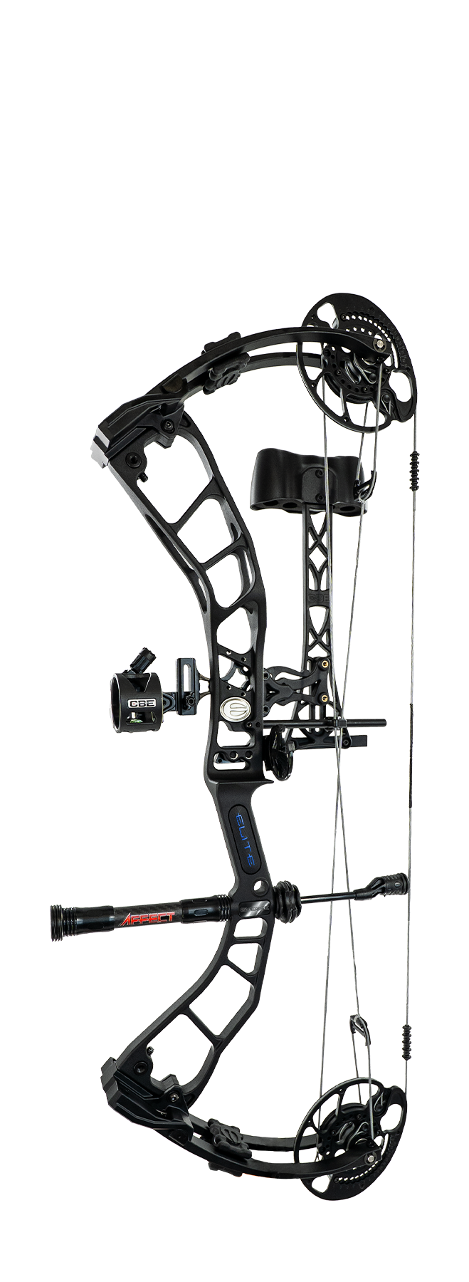 Elite Emerse RTS compound bow in Ninja Black