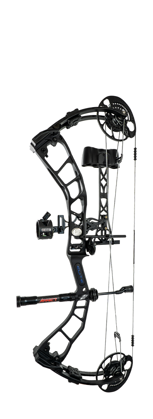 Elite Emerse RTS compound bow in Ninja Black