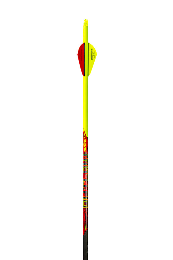 Outlaw Fletched Crested - Yellow