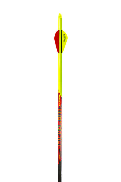 Outlaw Fletched Crested - Yellow