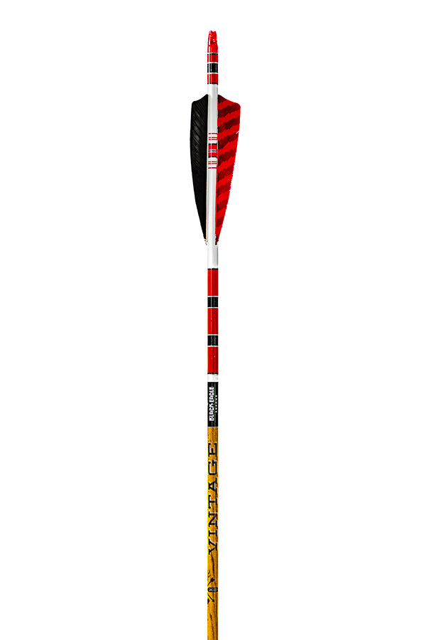 Vintage Crested Arrows - Red/White/Black
