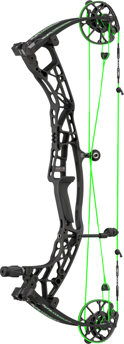 Hoyt Alpha AX-3 SD Hunting Compound Bow - Bone Collector Blackout