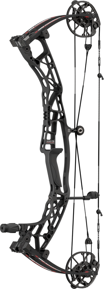 Hoyt Alpha AX-3 SD Hunting Compound Bow - Keep Hammering Blackout