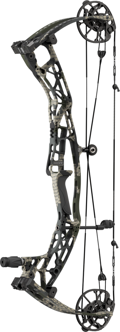 Hoyt Alpha AX-3 SD Hunting Compound Bow - Kuiu Verde Camo