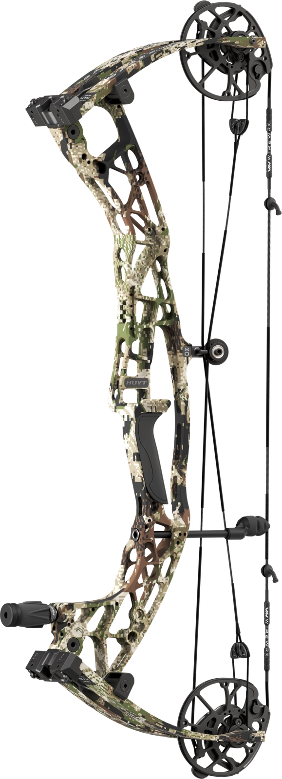 Hoyt Alpha AX-3 SD Hunting Compound Bow - Optifade Subalpine Camo