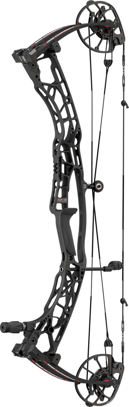 Hoyt Alpha AX-3 33 Hunting Compound Bow - Keep Hammering Blackout