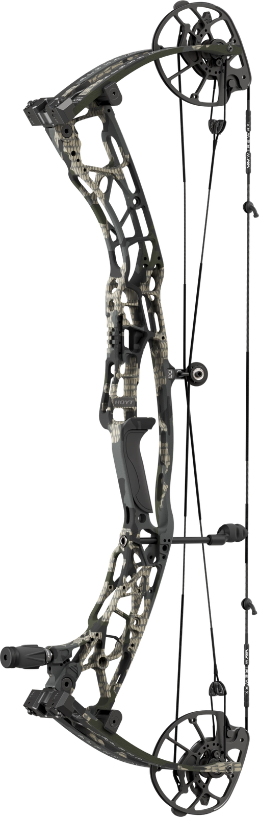 Hoyt Alpha AX-3 33 Hunting Compound Bow - Kuiu Verde Camo