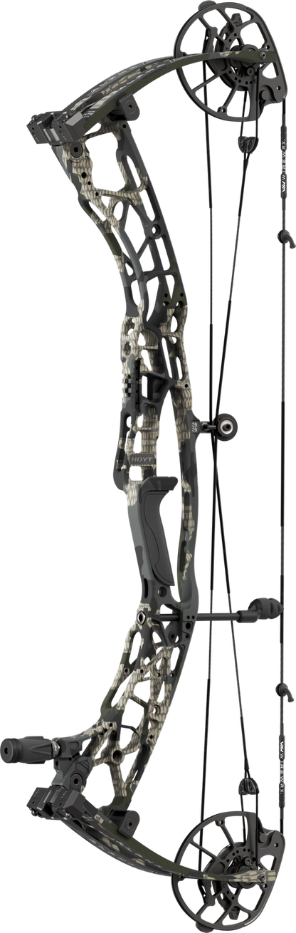 Hoyt Alpha AX-3 33 Hunting Compound Bow - Kuiu Verde Camo