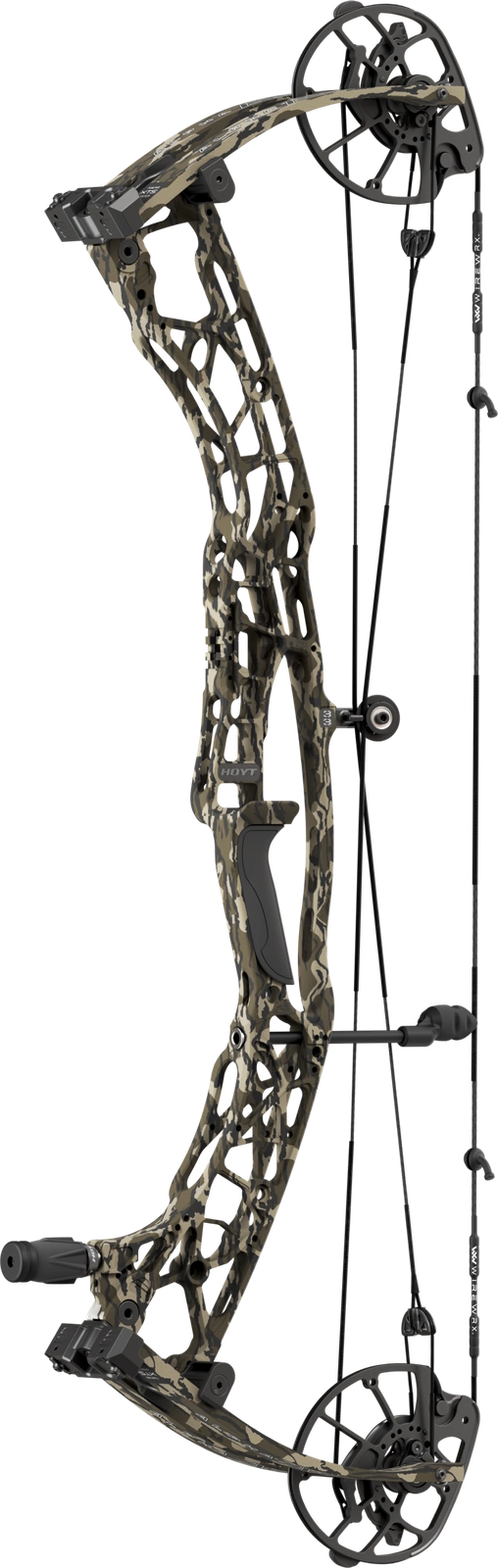 Hoyt Alpha AX-3 33 Hunting Compound Bow - Mossy Oak Bottomland Camo