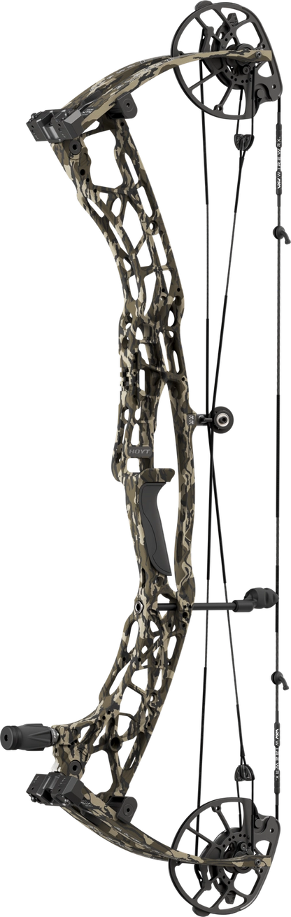 Hoyt Alpha AX-3 33 Hunting Compound Bow - Mossy Oak Bottomland Camo