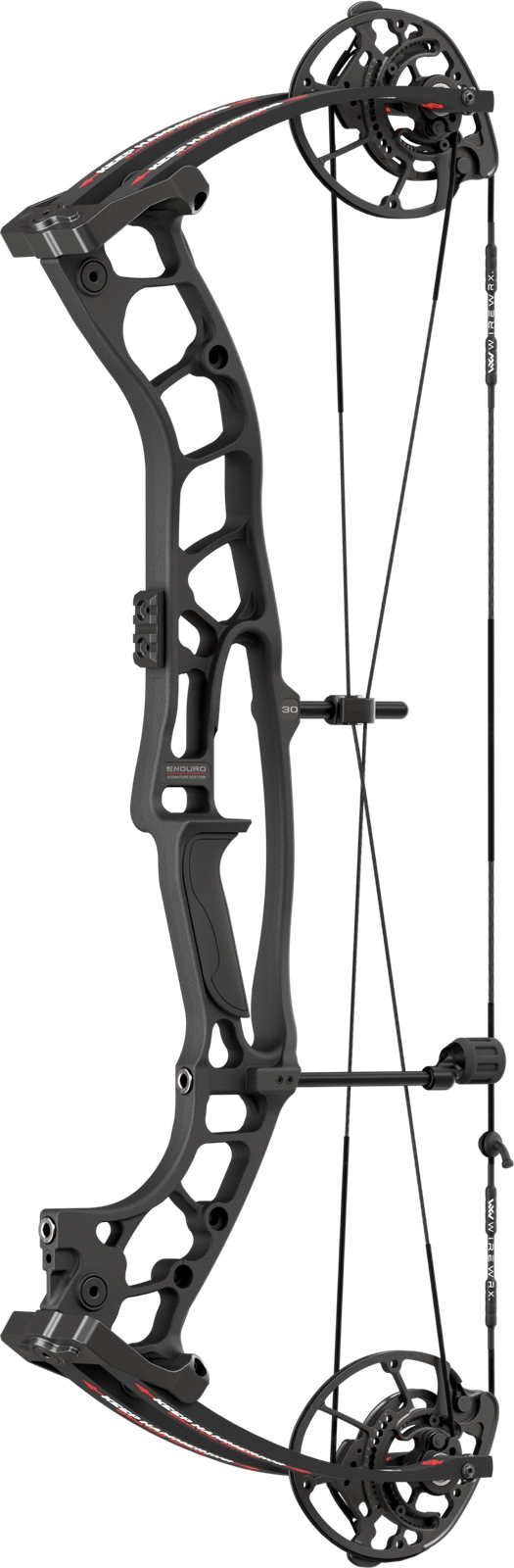 Hoyt Enduro Value Package Hunting Compound Bow - Keep Hammering Blackout
